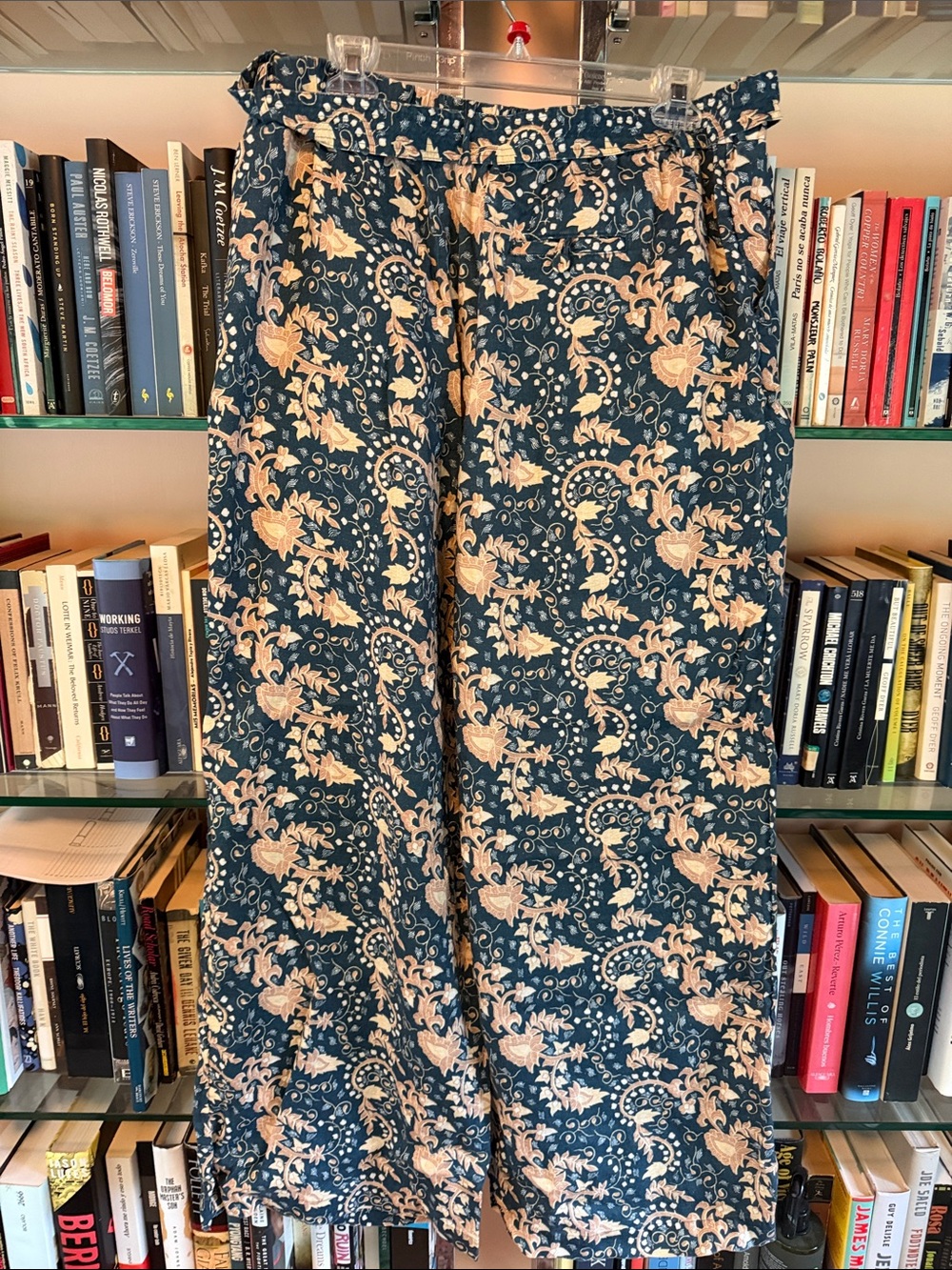Floral wide leg trousers from Wrap London - Picture 5 of 7